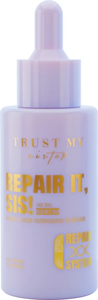 Сыворотка для повреждённых волос Trust My Sister Repair It Sis End Seal Repair System Serum, для кончиков, 40 мл