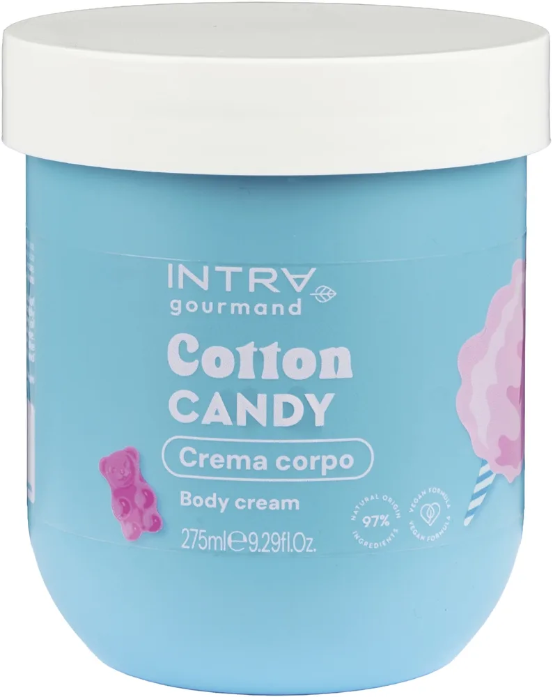 Крем для тела Intra Gourmand Cotton Candy Body Cream, «Сахарная вата»