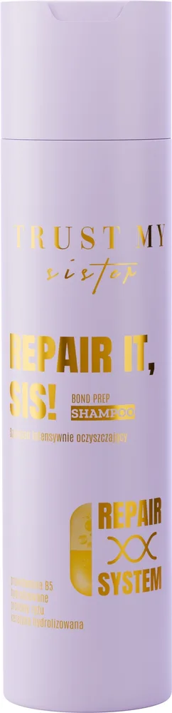Шампунь для повреждённых волос Trust My Sister Repair It Sis Bond Prep Shampoo, 250 мл