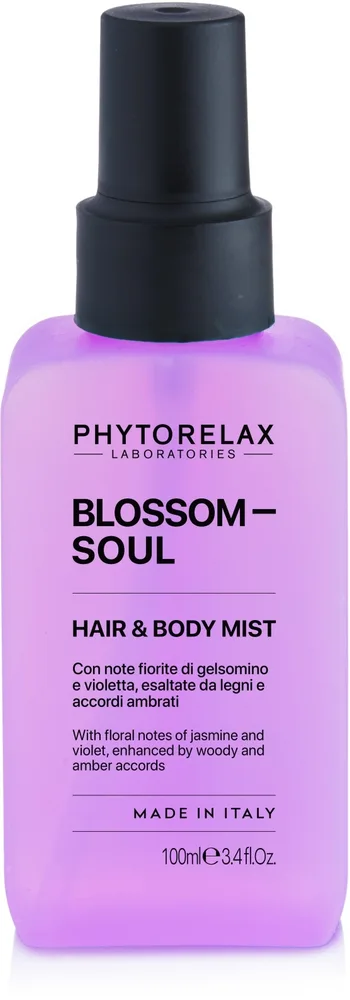 Парфюмированный спрей для тела и волос Phytorelax Laboratories Blossom Soul, «Цветочная душа», 100 мл