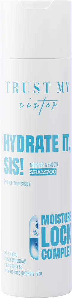 Шампунь для волос Trust My Sister Hydrate It Sis Moisture Smooth Shampoo увлажняющий, 250 мл