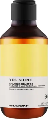 Шампунь для блеска волос Elgon Yes Shine Sparkle Shampoo, 250 мл