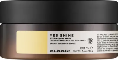 Маска для волос Elgon Yes Shine Extra Glow Mask для блеска волос, 250 мл