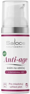Крем для лица Saloos Anti-Age Cream антивозрастной, с дамасской розой, 50 мл