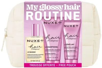 Набор для волос Nuxe Hair Prodigieux My Glossy Hair Routine Set: маска, шампунь, кондиционер