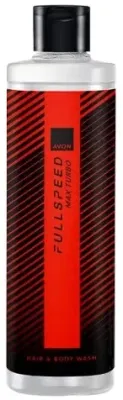 Avon Full Speed Max Turbo гель для мытья тела и волос Body and Hair Wash 250 мл, гель для душа 2 в 1