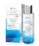 Тоник-сыворотка для лица Ava Laboratorium Aqua Boost Collagen x10 Creamy Toner 2 в 1, увлажняющий, 100 мл — фото 2