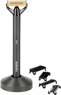 Триммер для бороды Babyliss OT991E беспроводной, с титановыми лезвиями, серый