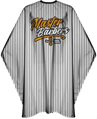 Пелерина парикмахерская NishMan Master Barbers Zebra для барбера, 1 шт