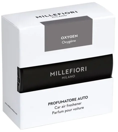 Ароматизатор для автомобиля Millefiori Milano Oxygen Car Air Freshener, 1 шт