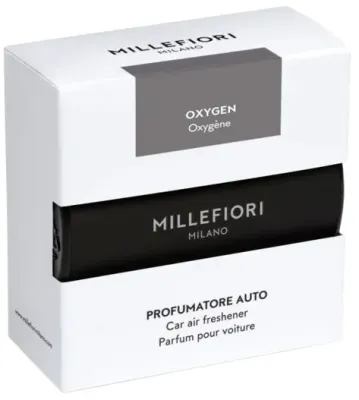Ароматизатор для автомобиля Millefiori Milano Oxygen Car Air Freshener, 1 шт