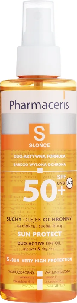 Солнцезащитное сухое масло для тела Pharmaceris S SPF 50+