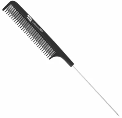 Расчёска для волос Nishman Hair Comb 025, чёрная, 1 шт