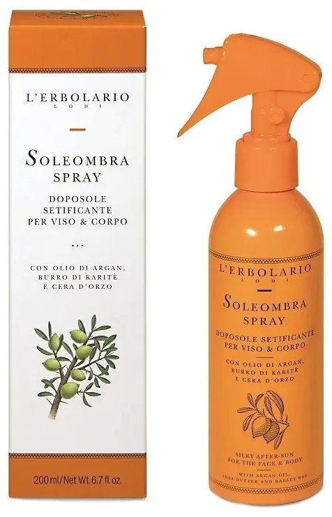 Спрей после загара L'Erbolario Soleombra After Sun Spray для лица и тела, 200 мл