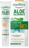 Equilibra Hyaluronic Aloe Daily Face Fluid флюид для лица увлажняющий SPF 50+ 40 мл, дневной уход с гиалуроновой кислотой и алоэ — фото 1