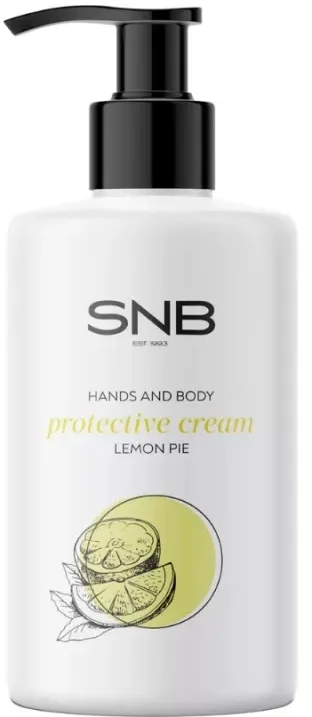 SNB Professional SNB Protective Cream Lemon Pie - Защитный крем для рук и тела SNB Protective Cream Lemon Pie питательный 50 мл