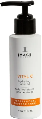Image Skincare Vital C Hydrating Facial Oil масло для лица питательное с витамином C 118 мл, с дозатором