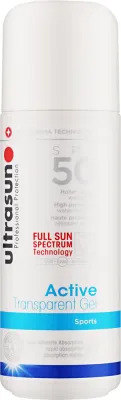 Гель для лица и тела Ultrasun Active солнцезащитный прозрачный SPF50 150 мл