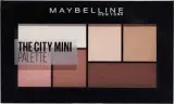 Палетка теней для век Maybelline New York The City Kits Mini коричнево-бежевая — фото 1