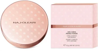 Пудра для лица Naj Oleari Skin Caress Pressed Powder матирующая, компактная, 9,5 г, оттенок 01 - Beige Caldo
