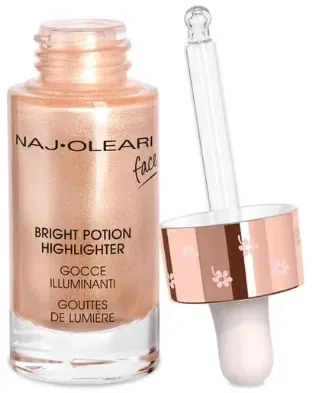 Жидкий хайлайтер Naj Oleari Bright Potion Highlighter, 17 мл, оттенок 01 - Quarzo Rosa