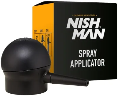 Аппликатор с распылителем NishMan Fiber Spray Applicator для волокон для волос, 1 шт