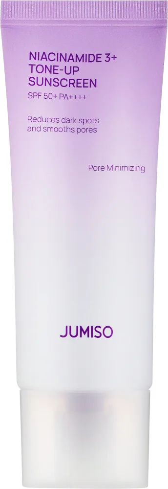 Jumiso Niacinamide 3 + Tone-up Sunscreen солнцезащитный крем для лица с ниацинамидом и эффектом тон-ап SPF 50+ PA++++ 40 мл, корейский санскрин