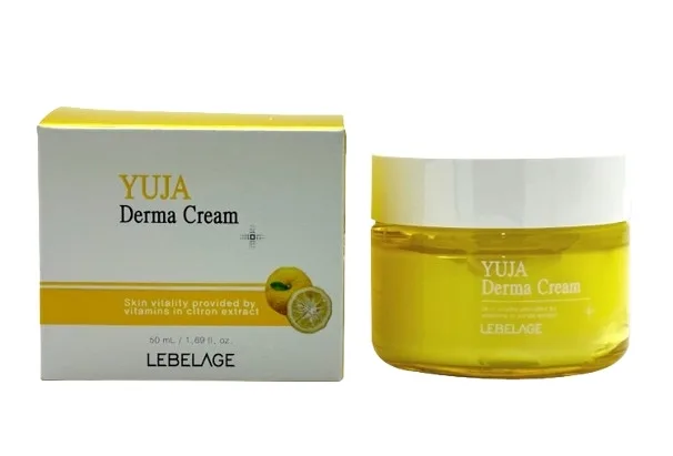 Крем для лица Lebelage Yuja Derma с экстрактом юдзу увлажняющий 50 мл