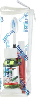 Набор Foramen номер 2 для гигиены полости рта 5 предметов с косметичкой