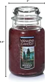 Свеча ароматическая Yankee Candle Mountain Lodge в банке, с крышкой, 623 г — фото 2