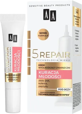 Крем под глаза AA Age Technology 5 Repair Eye Cream разглаживающий морщины, 15 мл