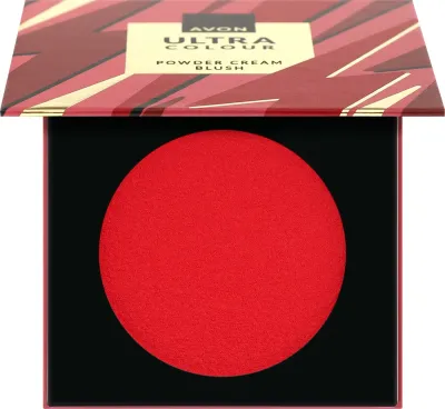 Румяна для щёк Avon Ultra Colour Powder Cream Blush, интенсивно пигментированные, 5 г