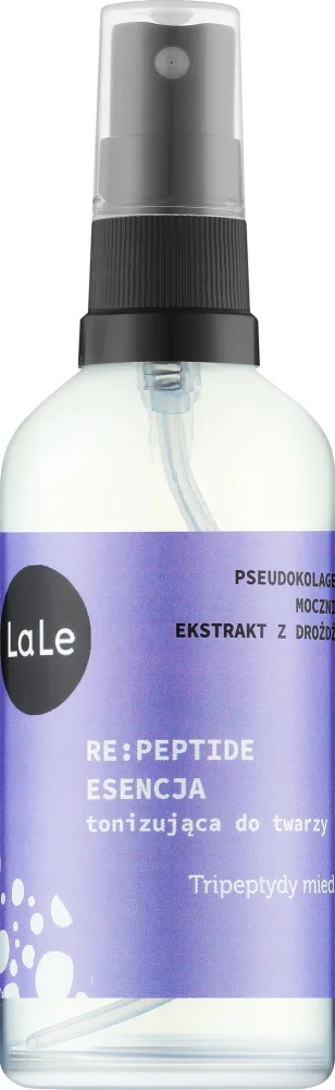 La-Le Re:Peptide Essence эссенция для лица тонизирующая с трипептидами меди 100 мл, пептидная эссенция-тоник