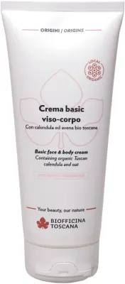 Крем для лица и тела Biofficina Toscana Basic face и body cream, для сухих и покрасневших участков, 200 мл