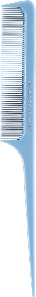 Расчёска для волос Acca Kappa Pettine Basic a Coda 7260, синяя, 1 шт