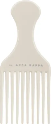 Расчёска для волос Acca Kappa Pettine Afro Basic 219, кремовая, 1 шт