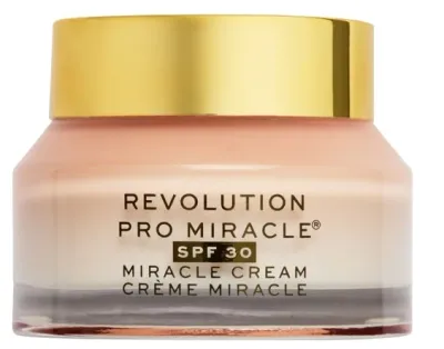 Revolution PRO Miracle Cream SPF30 солнцезащитный крем для лица с ниацинамидом и гиалуроновой кислотой, 50 мл