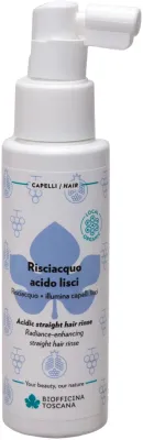 Ополаскиватель для прямых волос Biofficina Toscana Acidic Straight Hair Rinse кислотный, 100 мл