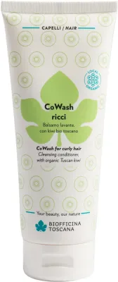 Очищающий кондиционер для вьющихся волос Biofficina Toscana CoWash For Curly Hair, для частого мытья, 200 мл