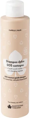 Шампунь для волос Biofficina Toscana SOS Chestnut Gentle Shampoo из серии SOS с экстрактом каштана, 200 мл