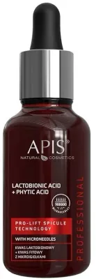 Лактобионовая и фитиновая кислоты с микроиглами APIS Professional Pro-Lift Spicule Technology для лица, 30 мл