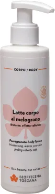 Biofficina Toscana Pomegranate лосьон для тела, увлажняющий бальзам для тела с гранатом и мочевиной, 50 мл