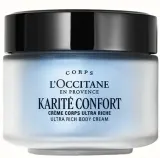 Ультрапитательный крем для тела L'Occitane Karite Confort с маслом ши 200 мл — фото 1