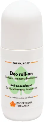 Biofficina Toscana Roll-on Deodorant дезодорант шариковый натуральный с мятой, шалфеем и тимьяном 50 мл