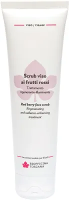 Biofficina Toscana Red Berry Face Scrub скраб для лица с экстрактами ягод 100 г, пилинг для лица