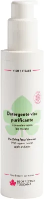 Biofficina Toscana Purifying Facial Cleanser очищающий гель для умывания лица с экстрактами яблока и мяты 150 мл