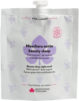 Biofficina Toscana Beauty Sleep Night Mask ночная кремовая маска для лица с маслом миндаля, ши и арганы 30 мл