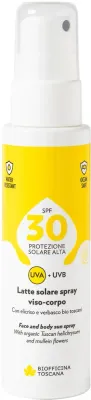 Biofficina Toscana Face And Body Sun Spray спрей солнцезащитный для лица и тела SPF 30 100 мл солнцезащитный спрей