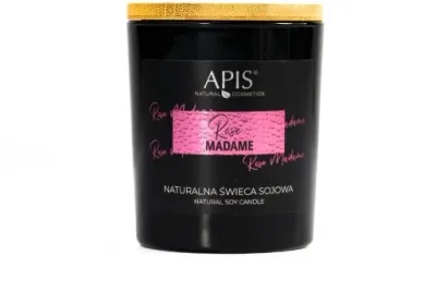 APIS Professional Rose Madame свеча массажная соевая, натуральная для массажа тела 150 г