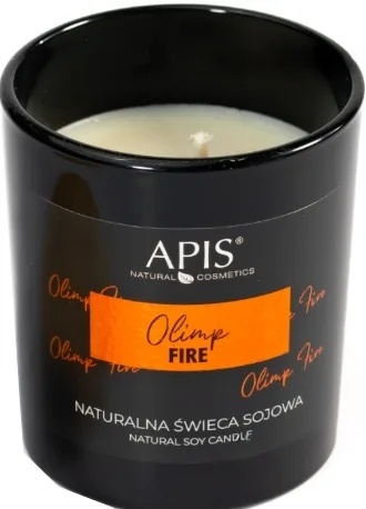 Свеча ароматическая APIS Professional Olimp Fire натуральная, соевая, 150 г